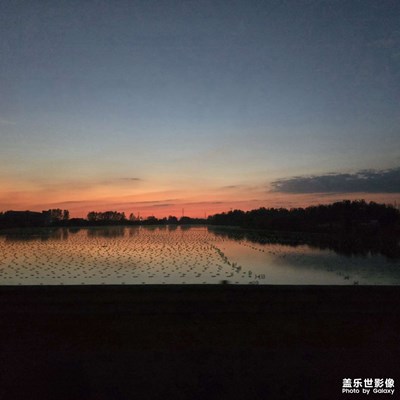 落日余暉
