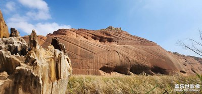 大地的指紋，時間的齒輪。地點(diǎn):陜西榆林