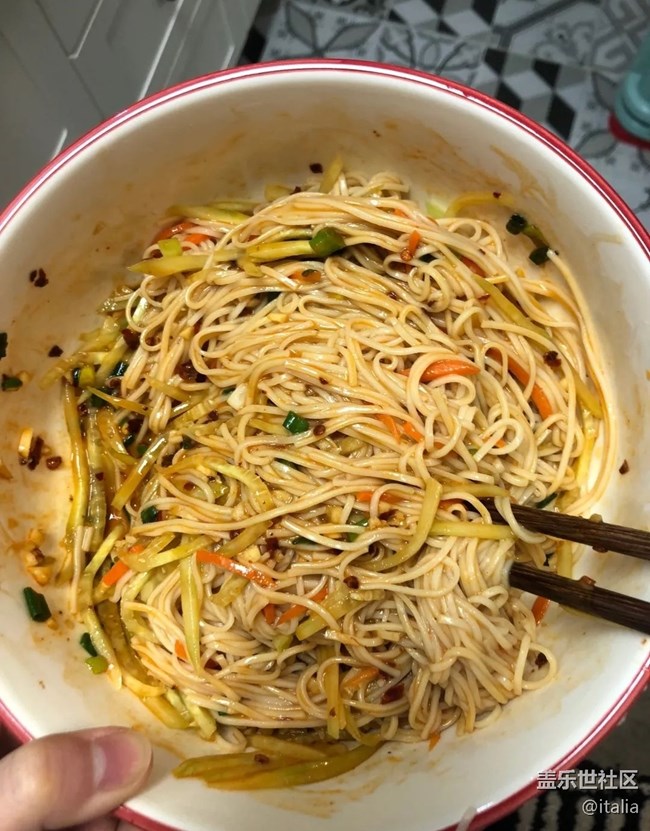 【秋季霸王餐】麻醬拌面