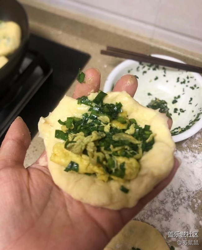 【秋季霸王餐】韭菜雞蛋餅