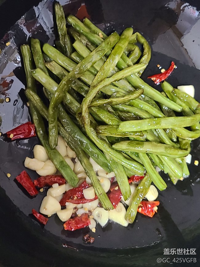 【被美食治愈的瞬間】 干煸豆角