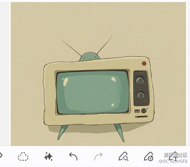 【AI繪圖大賽】電視機