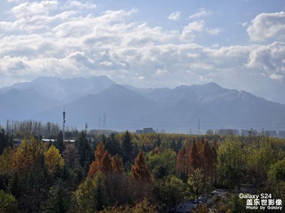 【斑斕蕭瑟】+ 秦嶺遠觀