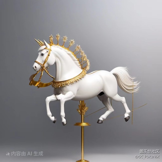 【AI繪圖大賽】小馬