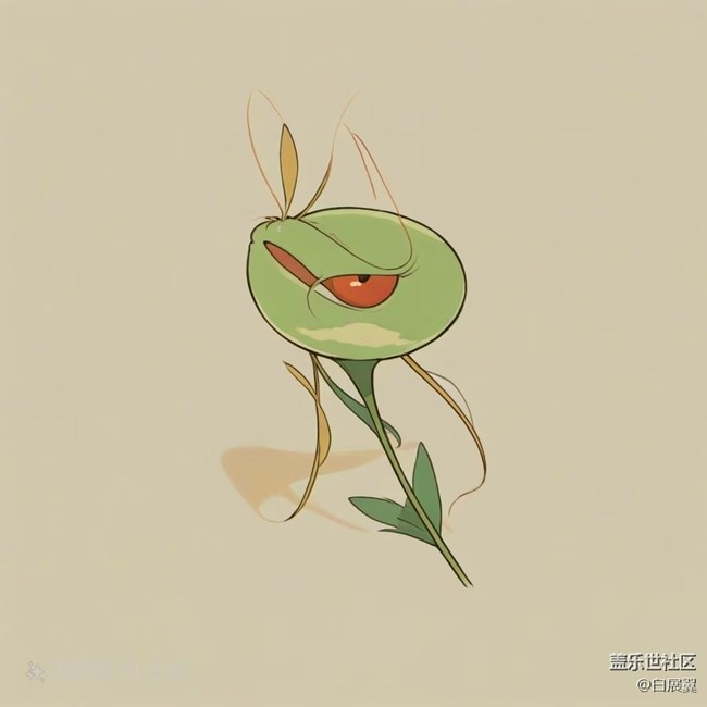 【AI繪圖大賽】外星人與外星花草