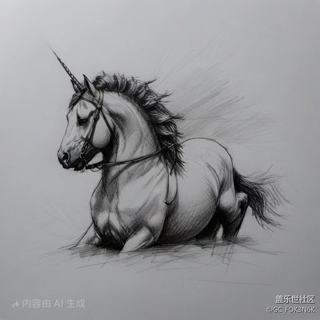 【AI繪圖大賽】小馬