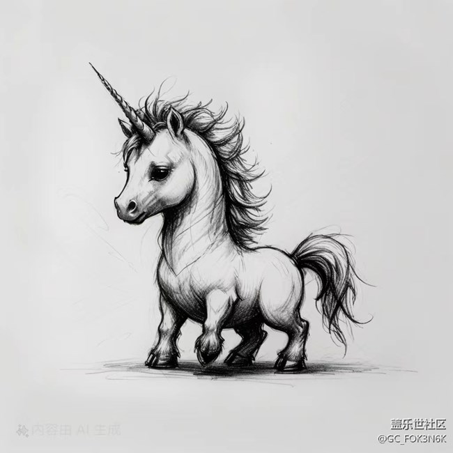 【AI繪圖大賽】小馬