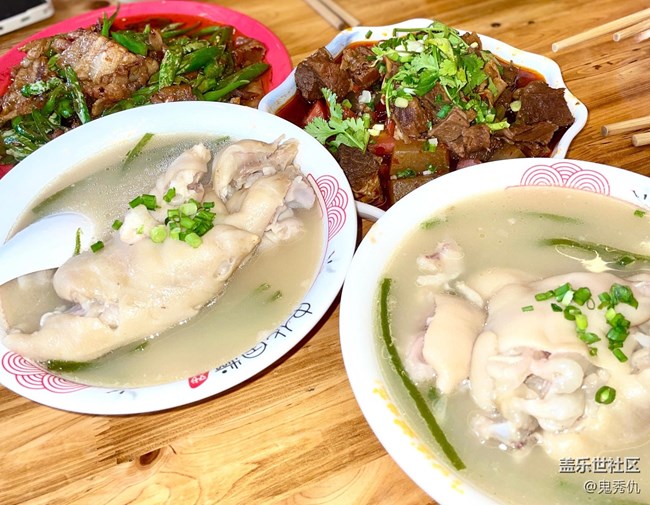 【成都街頭的小吃】蹄花