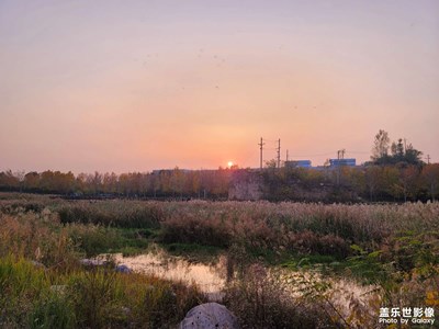 【如影隨形】初冬夕陽