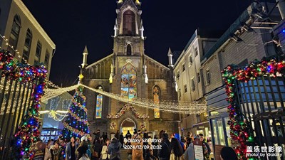 【冬季城市風(fēng)光】+夢幻圣誕光影