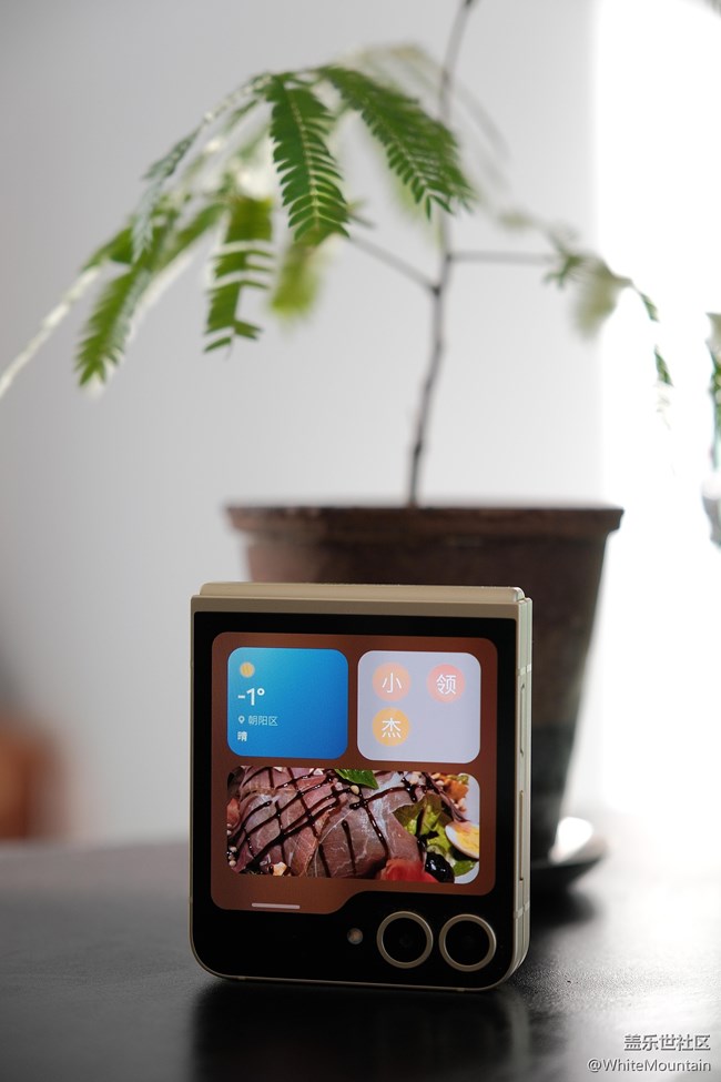 Galaxy Z Flip6的外屏可以這樣玩兒！