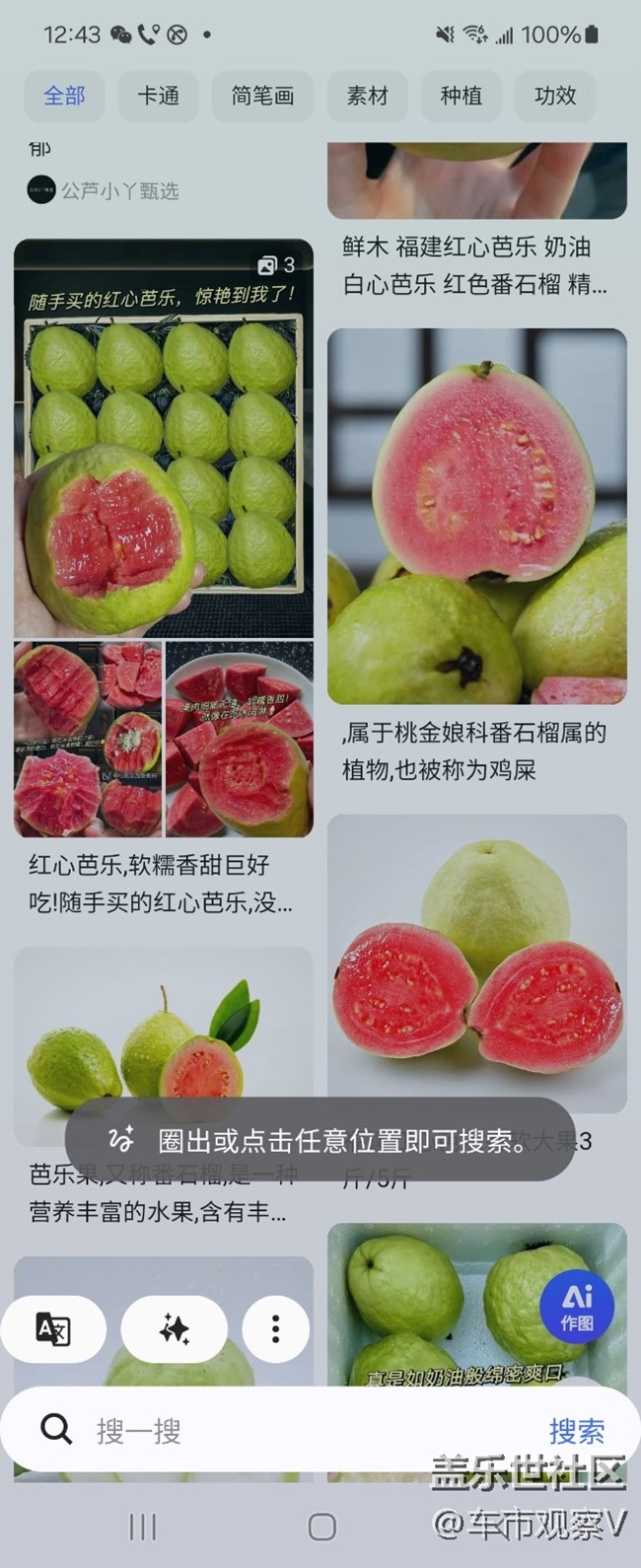 最近發(fā)現(xiàn)了三星手機(jī)的寶藏功能—即圈即搜，簡直是我的貼身小助手～?