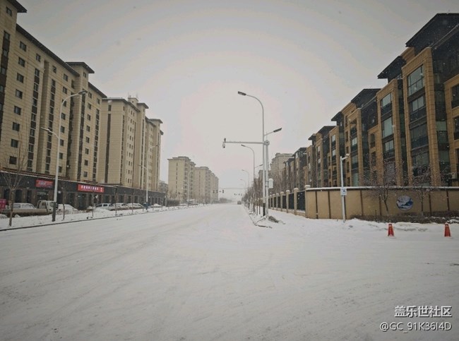 【歲末記憶】年末的一場雪