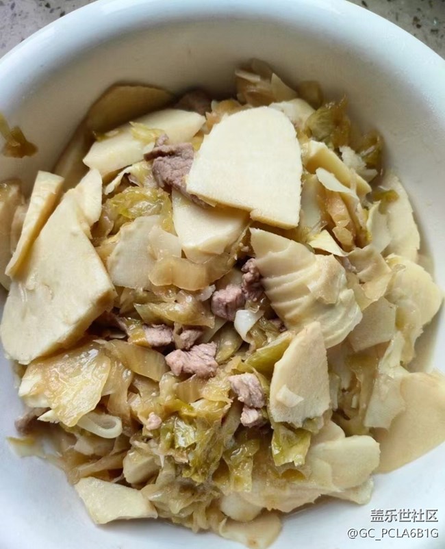 【吃下這碗人間煙火】咸菜燒筍