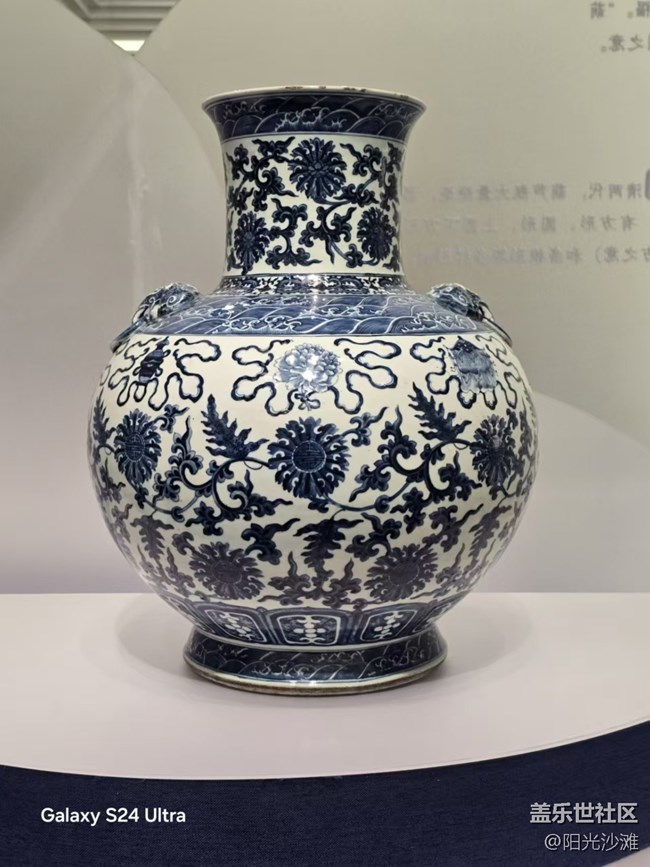 【歲末記憶】清代景德鎮(zhèn)窯燒的瓷尊