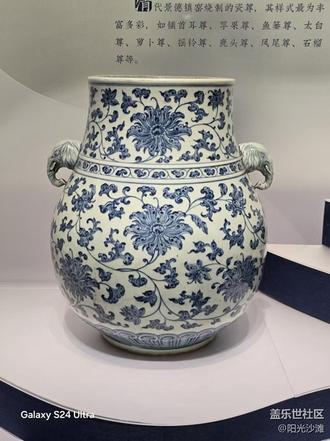 【歲末記憶】清代景德鎮(zhèn)窯燒的瓷尊