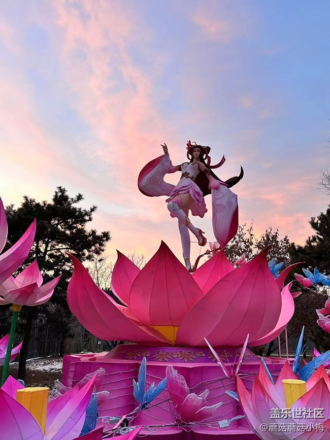 【回顧貼】冬日雪暖陽，關(guān)東影視城觀燈會(huì)