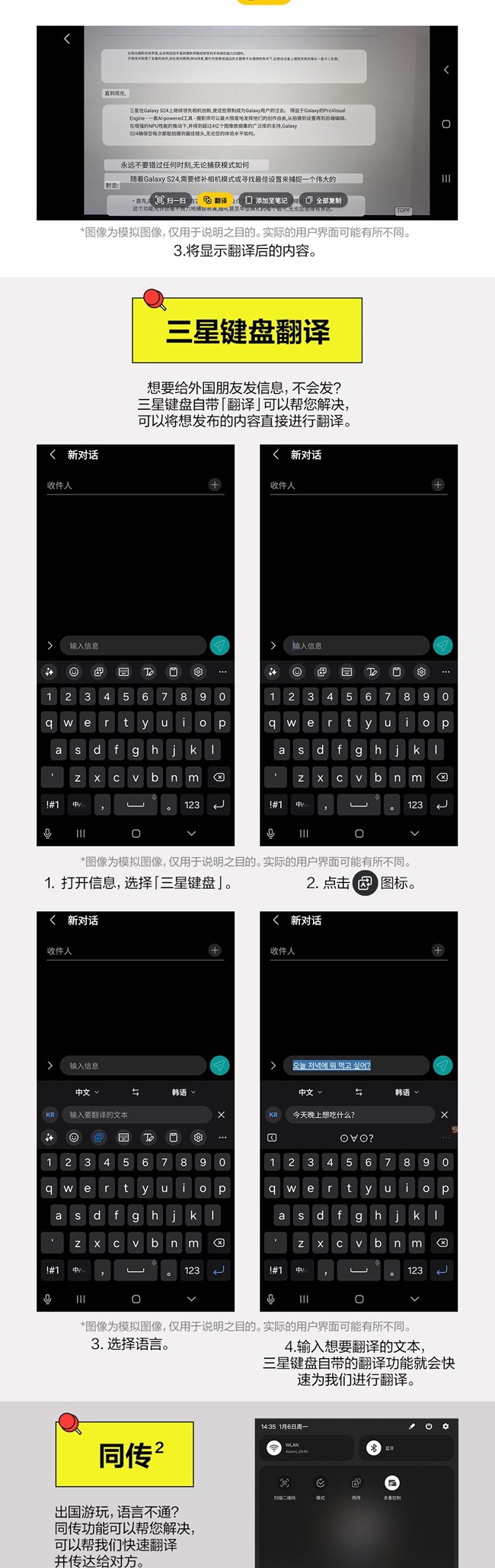 技巧集市Vol.69 |三星W25「翻譯」多樣玩法