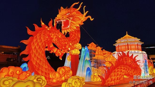 【身邊的節(jié)日氣息】過年氣息，喜慶燈會