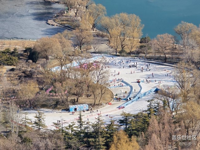 【新年到】在電視塔上俯瞰玉淵潭公園