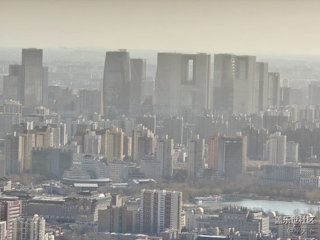 【新年到】在電視塔上俯瞰玉淵潭公園