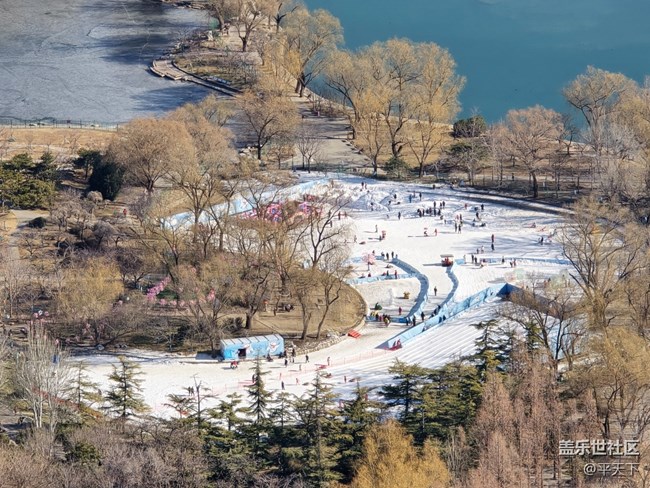 【新年到】在電視塔上俯瞰玉淵潭公園