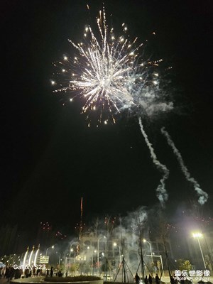 【春節(jié)趣事】紅紅火火放煙花