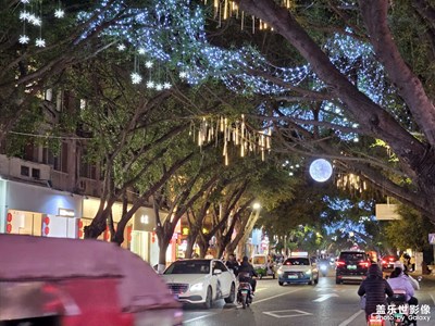 【返程路上】節(jié)日氛圍