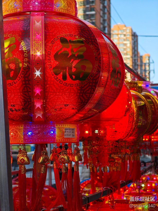 【相冊(cè)里的年味】+紅燈籠