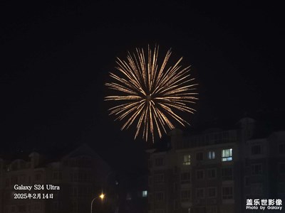 情人節(jié)的煙花格外絢爛