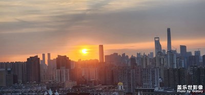 一個清晨的日出