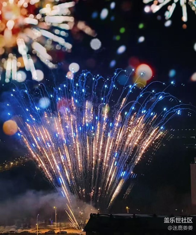 【記錄我的春節(jié)】煙花好美~