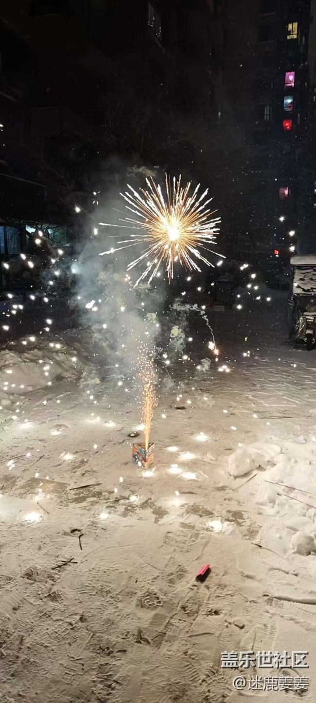 【記錄我的春節(jié)】煙花好美~