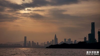 【早春映像】+深圳紅樹林公園看海鷗和落日