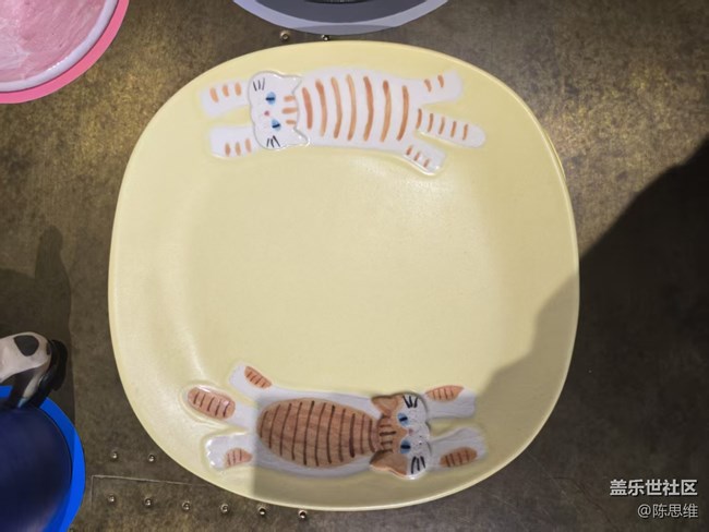 【幸福時光】貓的餐具與餐具上的貓
