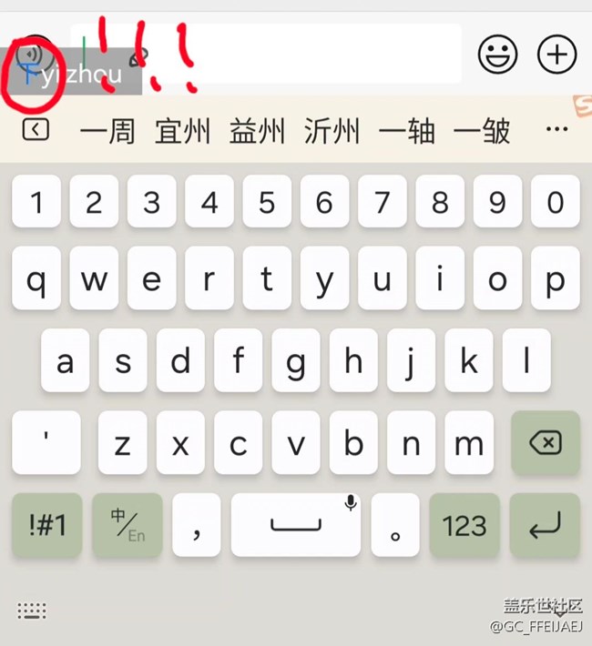 輸入法bug，不能識別我選擇的字