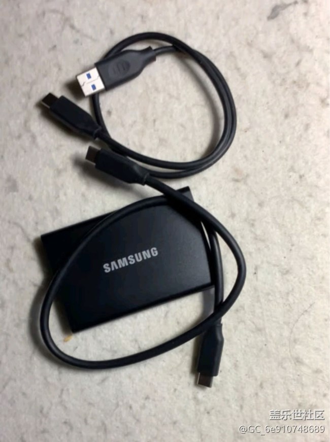 【我的三星產(chǎn)品】t7硬盤