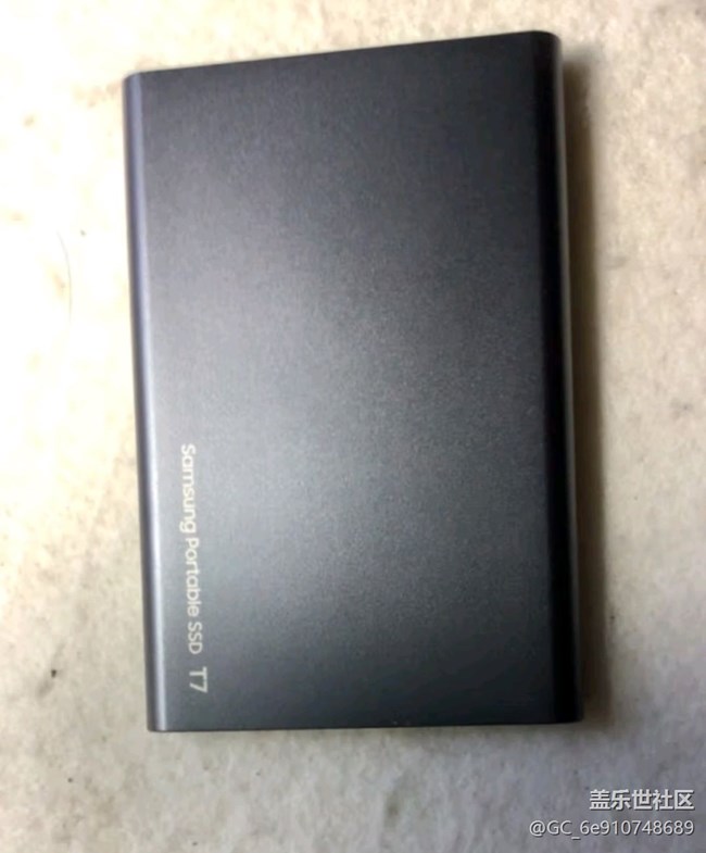 【我的三星產(chǎn)品】t7硬盤