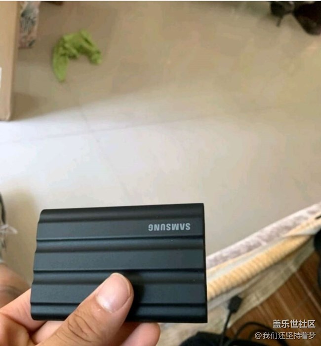【我的三星產(chǎn)品】新款t7移動固態(tài)硬盤