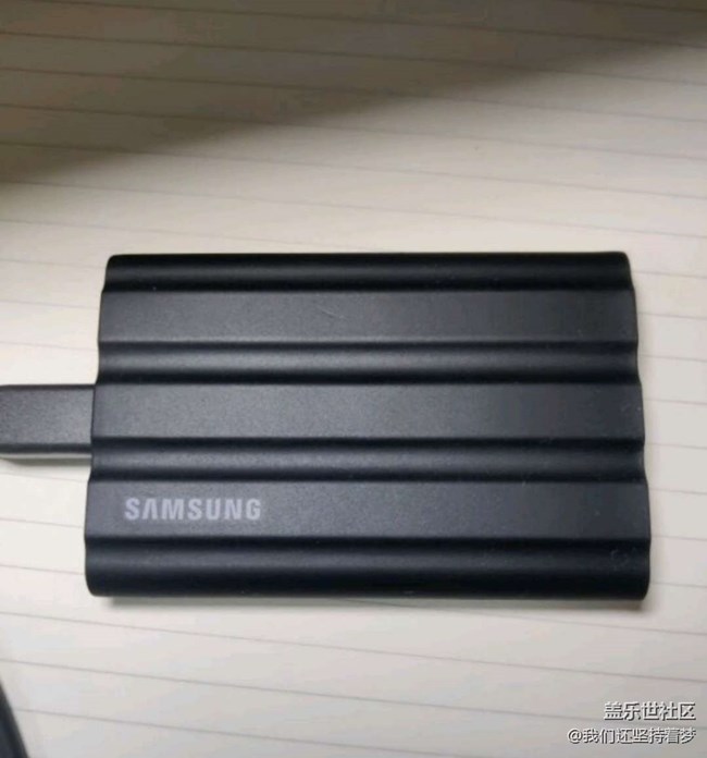 【我的三星產(chǎn)品】新款t7移動固態(tài)硬盤
