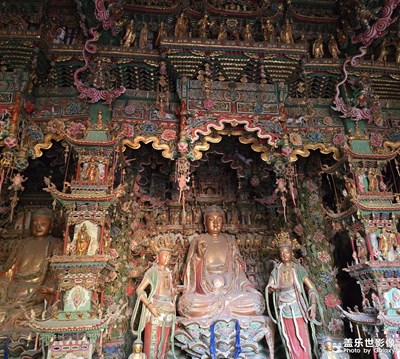 隰縣小西天懸塑