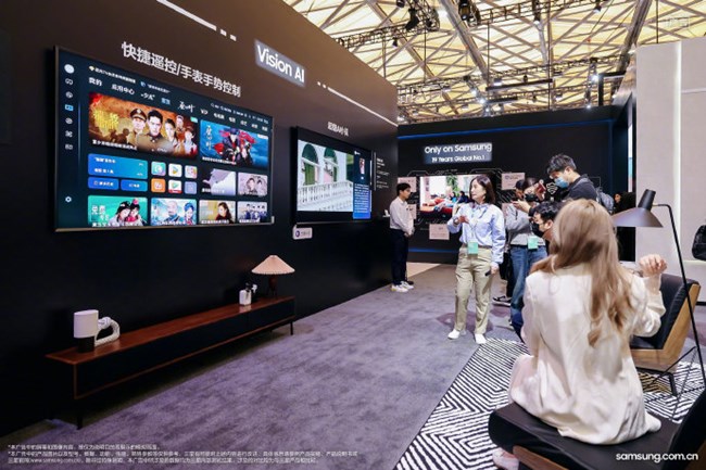 #2025AWE# 已開展，準備好和小星一起云逛三星家電展區(qū)了嗎！