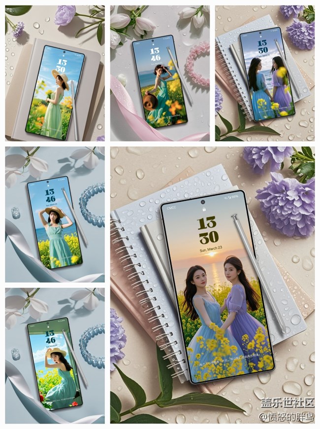 S25 Ultra超美圖 & 春光美少女壁紙分享