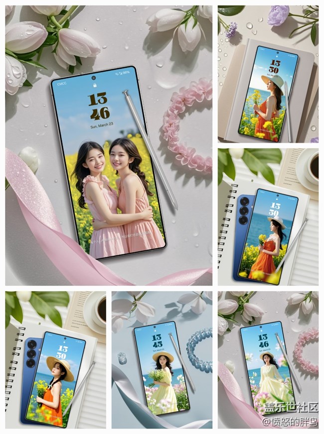 S25 Ultra超美圖 & 春光美少女壁紙分享