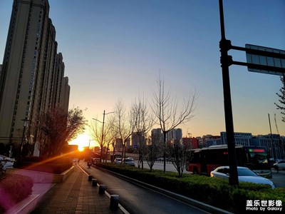 【春之夜】春日夕陽