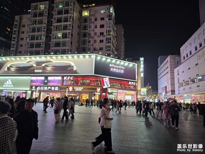 成都春熙路隨拍