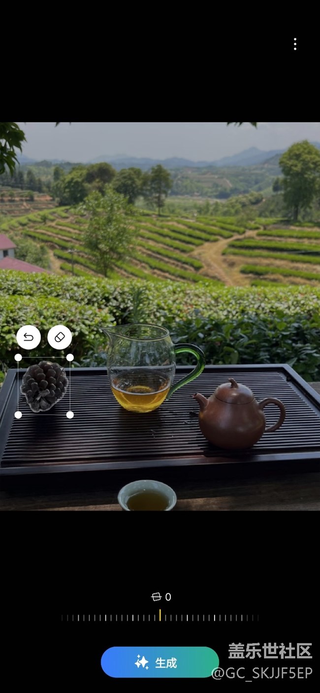 【AI玩生成式編輯】茶韻畫面雕琢師