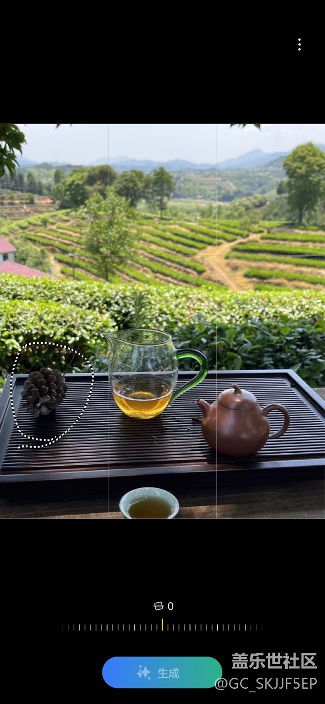 【AI玩生成式編輯】茶韻畫面雕琢師