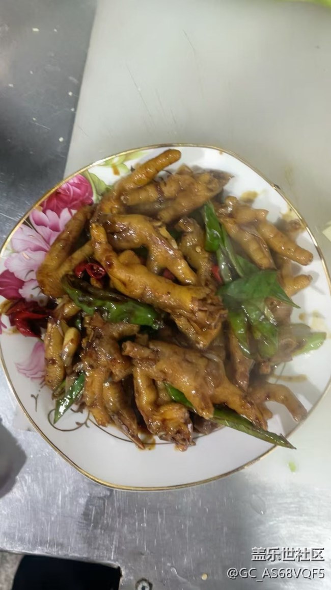 【春色可餐】紅燒雞爪