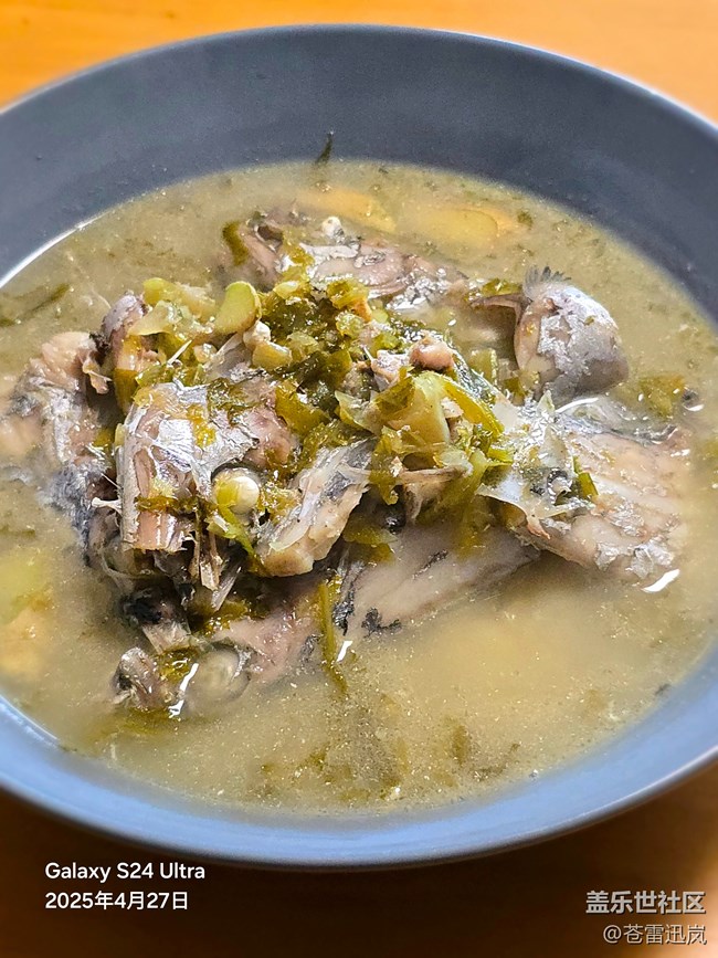 【我自己做的美食】雪菜帶魚